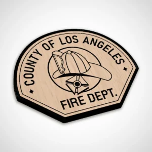 Alternative view of Los Angeles County CA Fire Department Patch