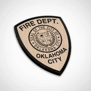 Alternative view of Oklahoma City Fire Department Patch