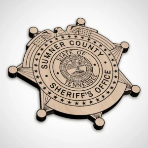 Alternative view of Sumner County Tennessee Sheriff Badge